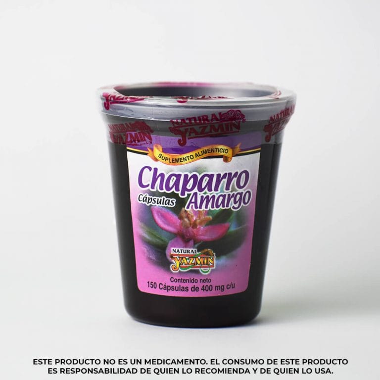 Chaparro Amargo 150 Cápsulas 400mg Natural Yazmin® Chaparro Amargo 150 Cápsulas 400mg Natural Yazmin®