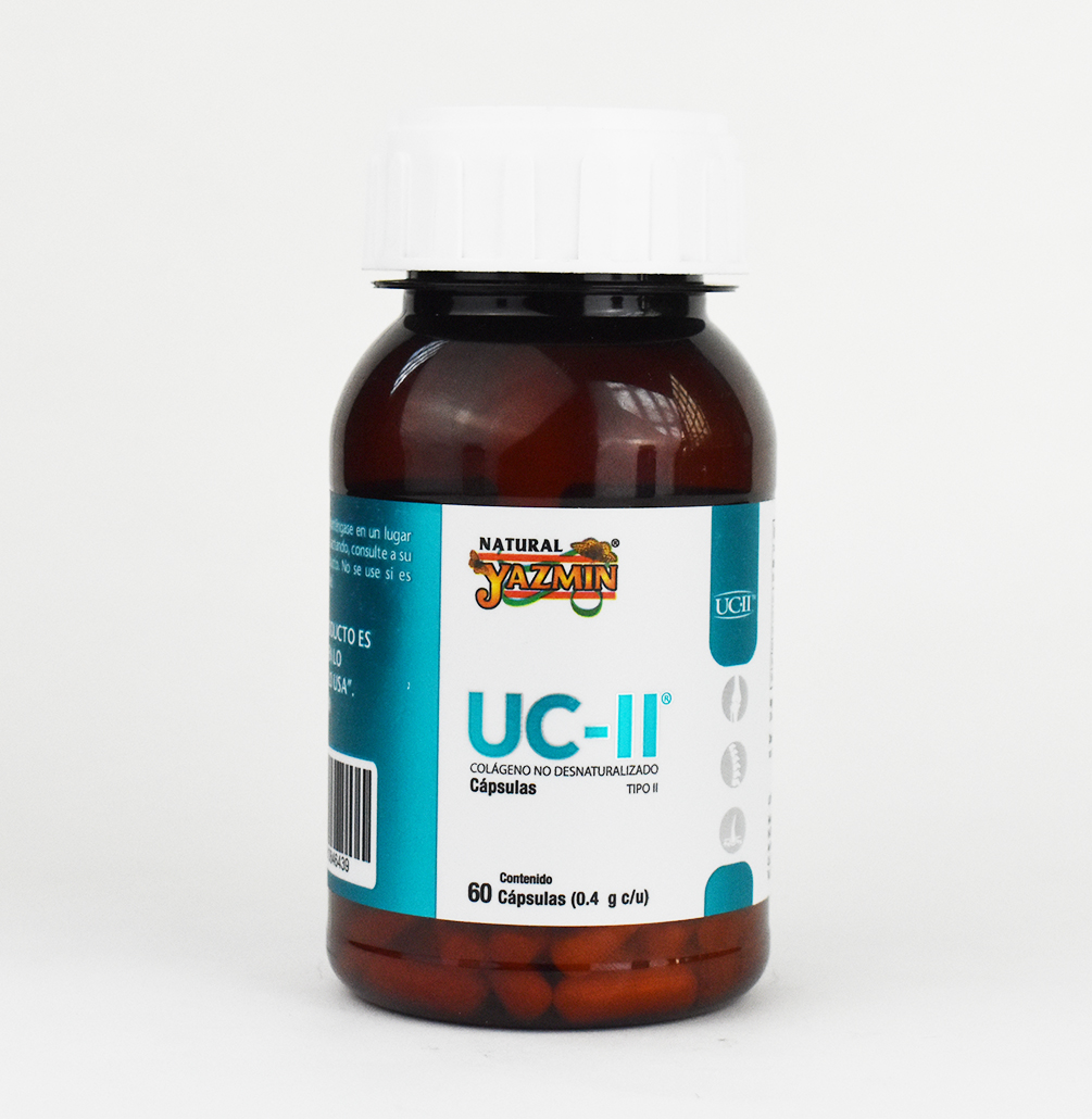 UC IIColágeno tipo 2 90 Cápsulas 0.4g Natural Yazmin®